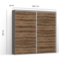 DRESSING LEX 261-240-45 B GRI/DMON